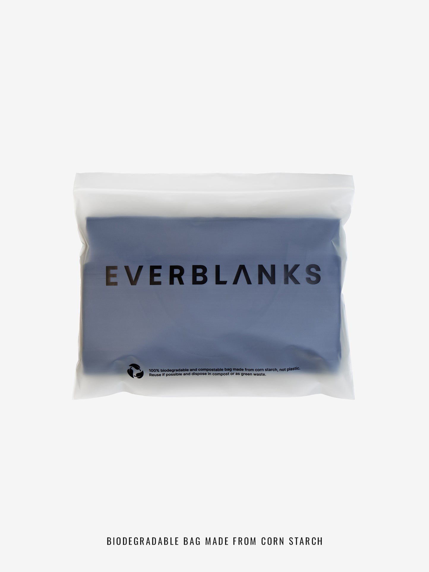HEAVYWEIGHT ORGANIC COTTON TEE - MIDNIGHT BLUE