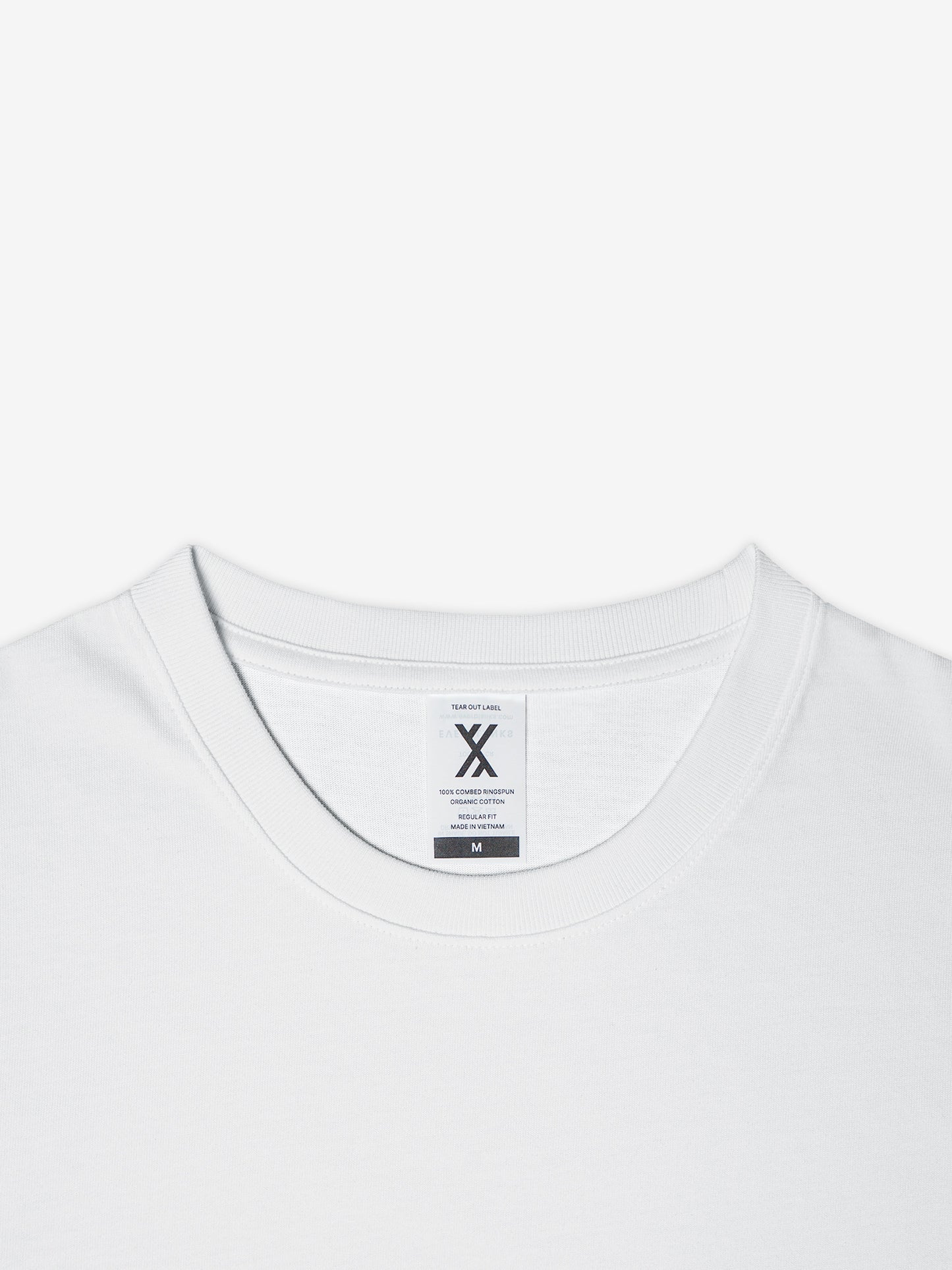 ORGANIC COTTON BABY TEE - BRIGHT WHITE