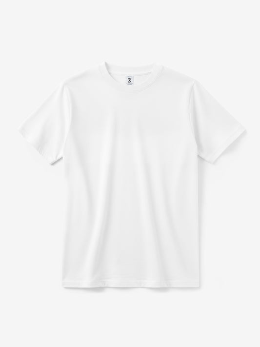 HEAVYWEIGHT ORGANIC COTTON TEE - BRIGHT WHITE